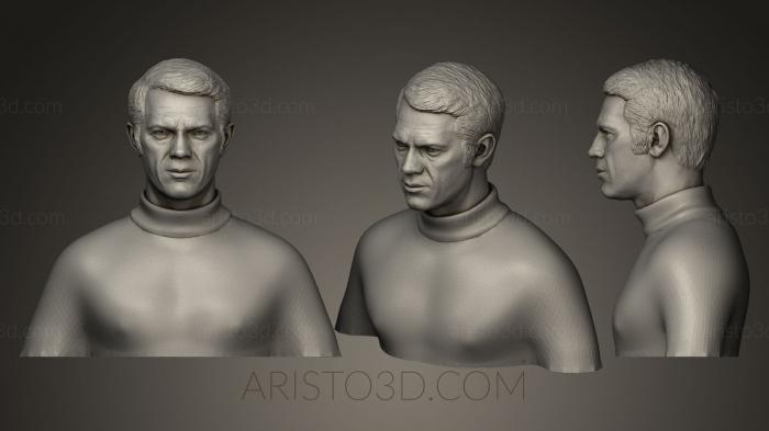 Busts and bas-reliefs of famous people (BUSTC_0581) 3D model for CNC machine
